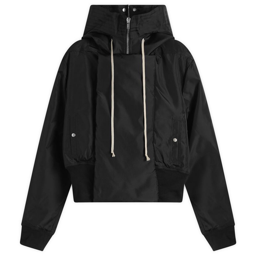 Parka Rick Owens Rick Owens DRKSHDW Cropped Alice Parka Jacket Sort | DU02E7781-NCV-09