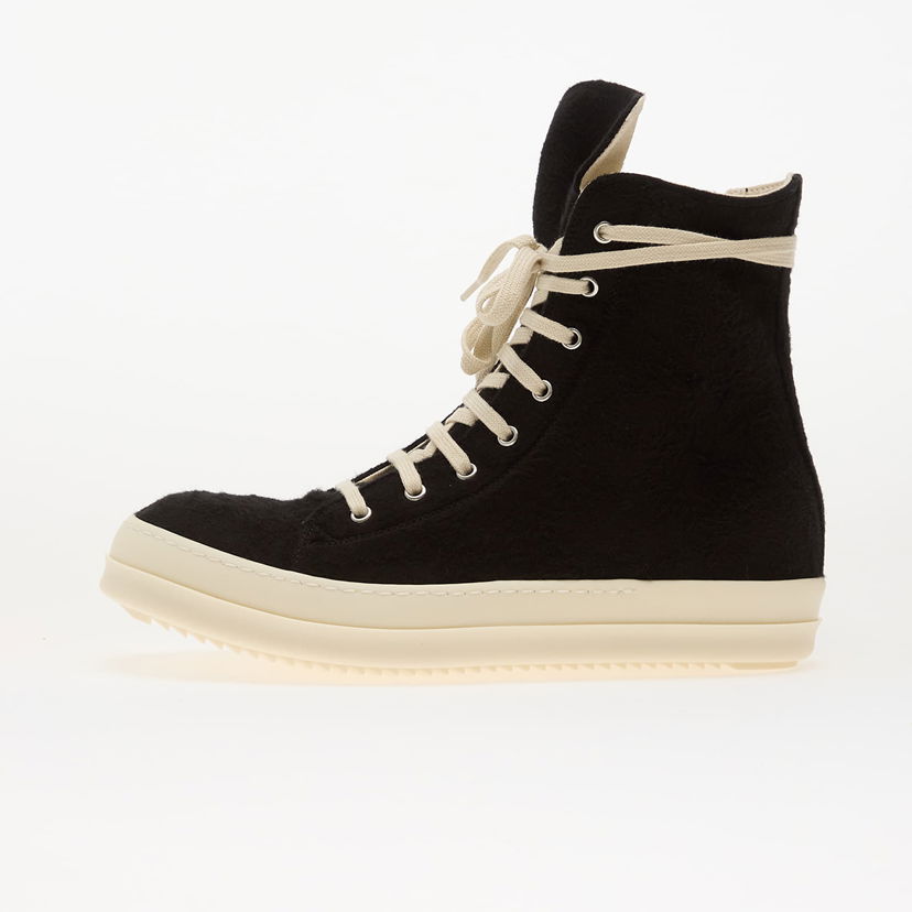 Sneakers og sko Rick Owens Rick Owens Vegan High-Top 41 Sort | DU02E7807 BMO 91