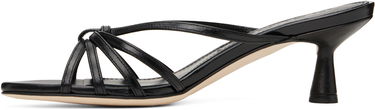Tøj Aeyde Aeyde Abby Leather Mules Sort | A11-HS-PRAR55ST141-SS25-800-007, 2