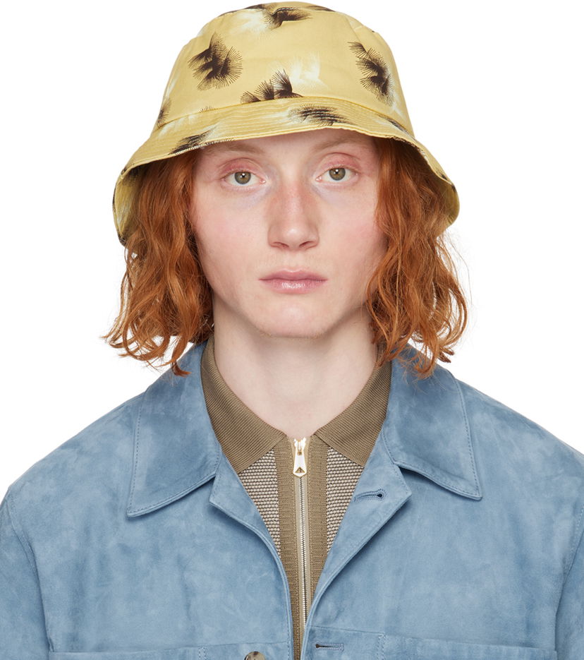 Hat Paul Smith Paul Smith Sunflare Print Bucket Hat Gul | M1A-921DT-M778-10