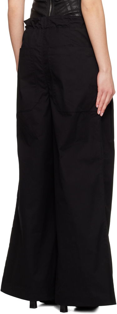 Bukser Entire Studios Entire Studios Wares Wide-Leg Trousers Sort | ESU-S25-3007-BL, 2