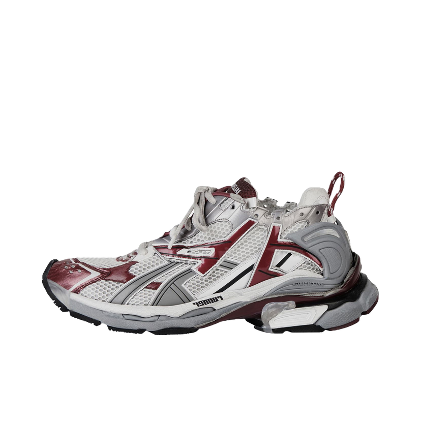 Sneakers og sko Balenciaga Runner Burgundy W Metalisk | 677402W3RB39069
