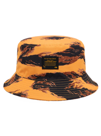Hat BAPE Tiger Camo Bucket Hat Orange | 1I70-181-005