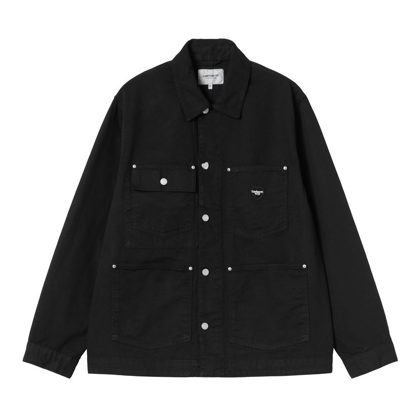 Jakke Carhartt WIP Drewe Chore Coat Sort | I034823_24