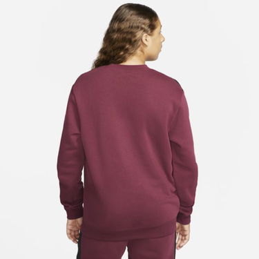 Sweatshirt Nike Sportswear Hybrid Fleece Sweatshirt Bourgogne | DV2329-638, 1