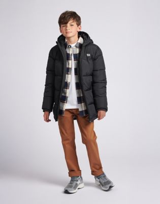 Puffer jakke Lee Heavy Puffer Parker Size 9/10 Sort | LK21ZRB18, 1