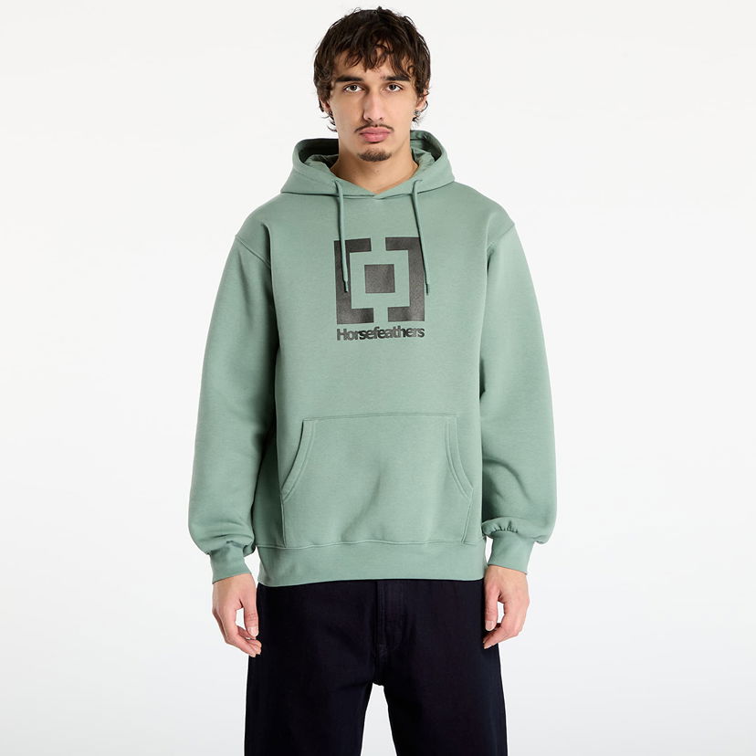 Sweatshirt Horsefeathers Leader Hoodie Grøn | SM1355F