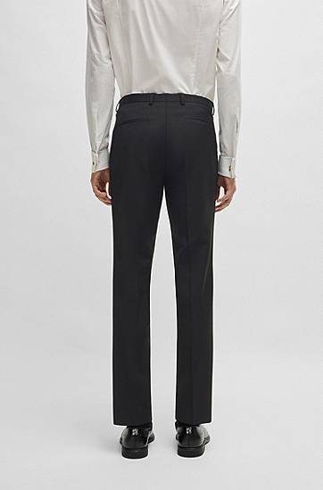 Bukser BOSS Extra Slim Fit Super Flex Trousers Sort | 50446520, 1