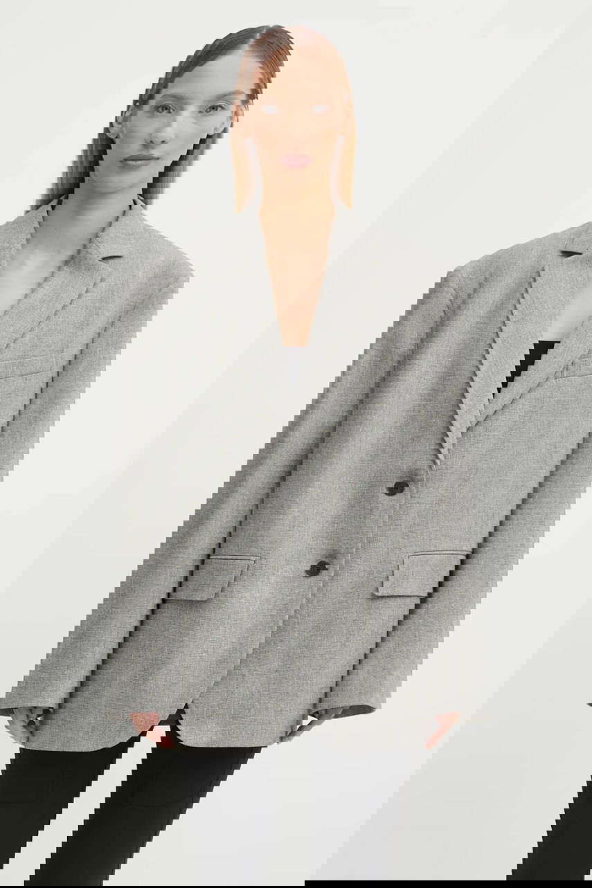 Jakke Anine Bing Anine Bing Quinn Blazer Grå | A.01.10970, 0