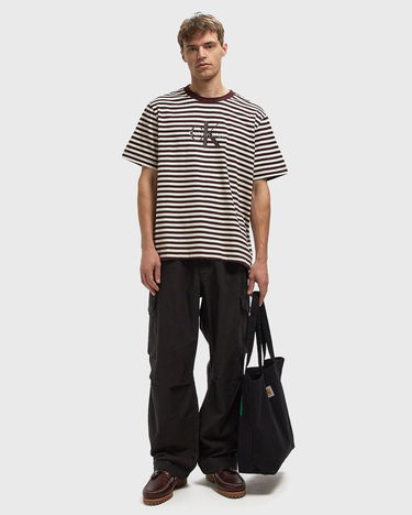 T-shirt CALVIN KLEIN Striped Jersey Monogram T-Shirt Flerfarvet | LV04RD204GGR9, 1