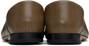 Sneakers og sko LEMAIRE LEMAIRE Leather Slippers Grøn | FO0144 LL0043, 1
