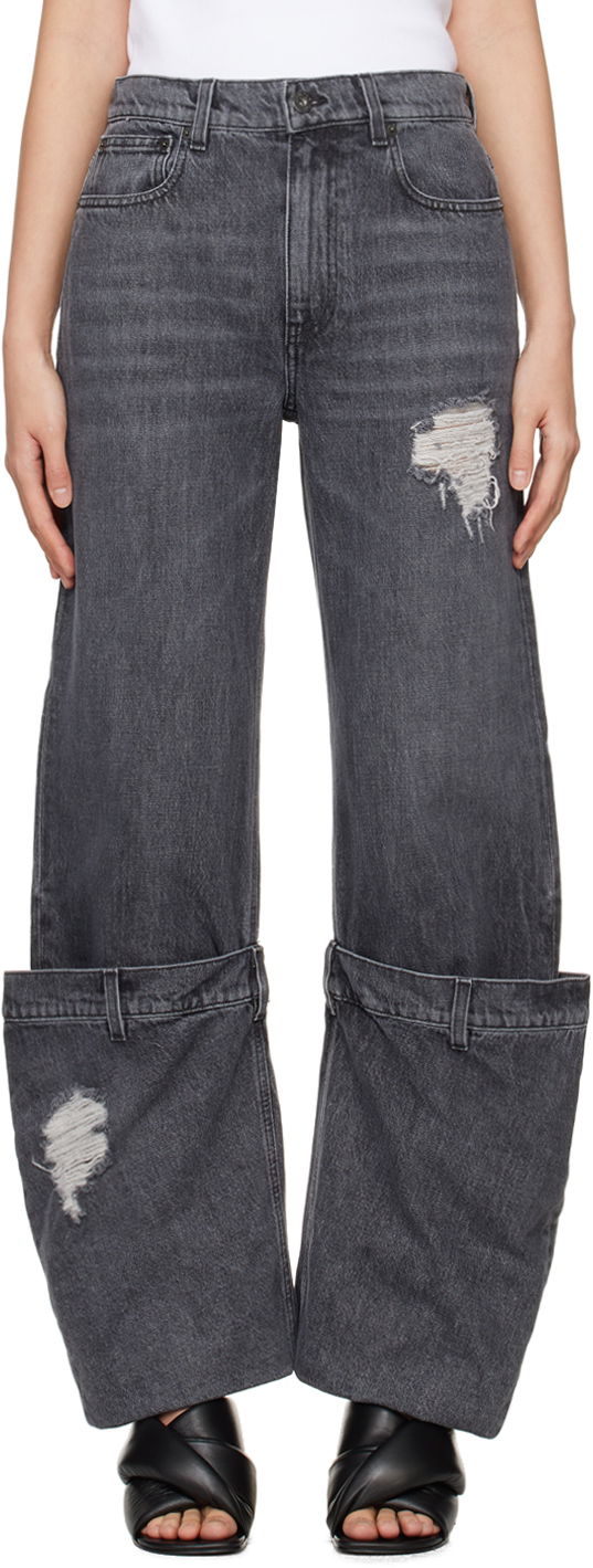 Jeans JW Anderson SSENSE Exclusive Gray Bucket Jeans Grå | DT0056-PG1195929