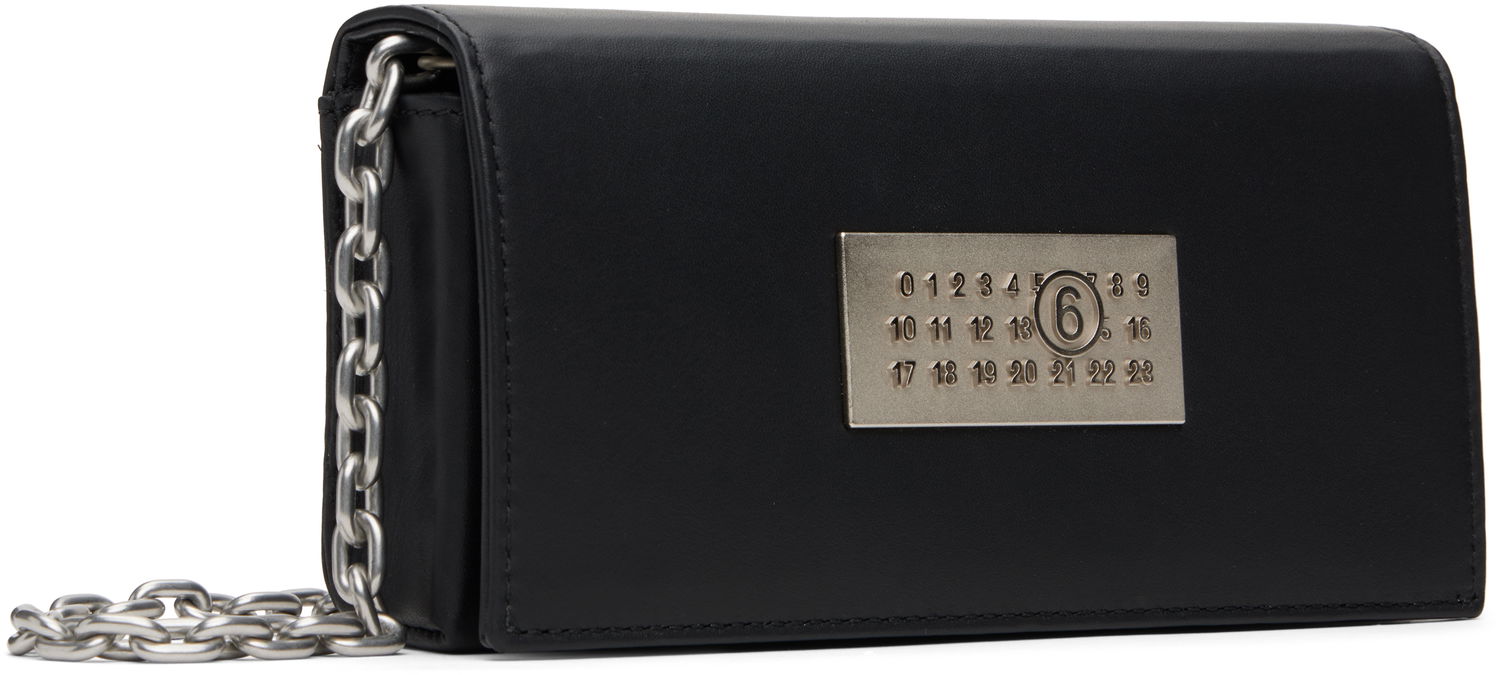 Tegnebog Maison Margiela MM6 Maison Margiela Numeric Chain Wallet Bag Sort | SB5ZI0014 P7258, 1