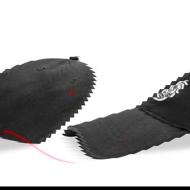 Kasket Moncler Tricolor Cap Black Sort | 3B000-55-V0090-999, 0