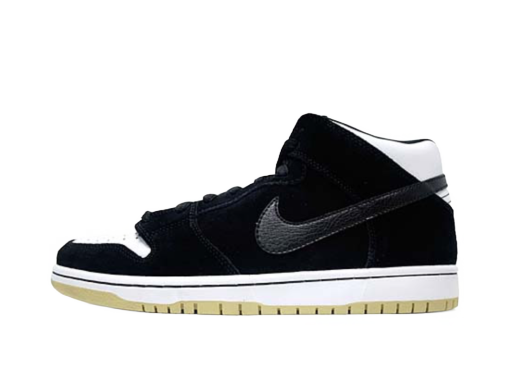 Sneakers og sko Nike SB SB Dunk Mid Black White Gum Sort | 314383-013