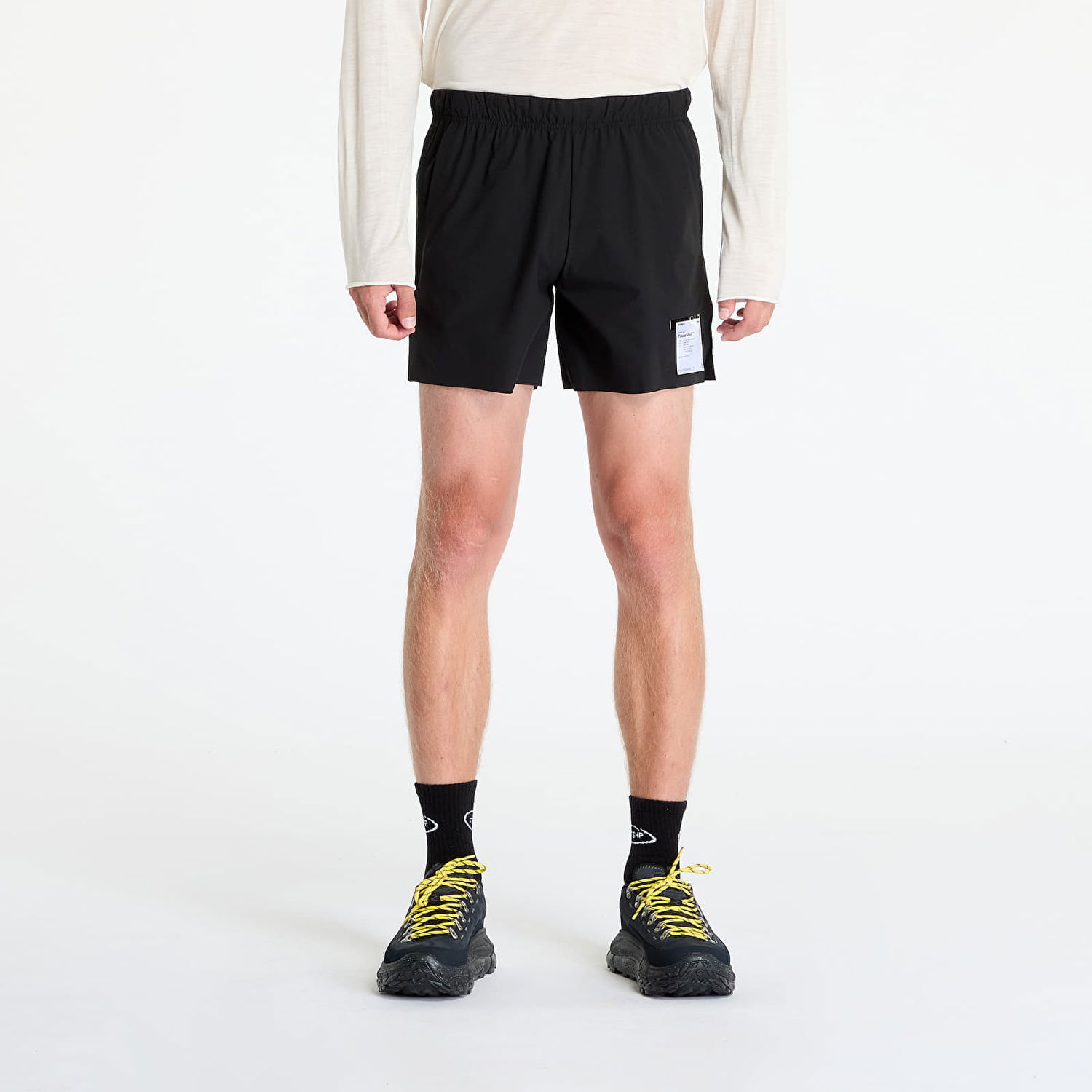 Shorts Satisfy PeaceShell 5 Unlined Shorts UNISEX Black Sort | 12008-BK, 0