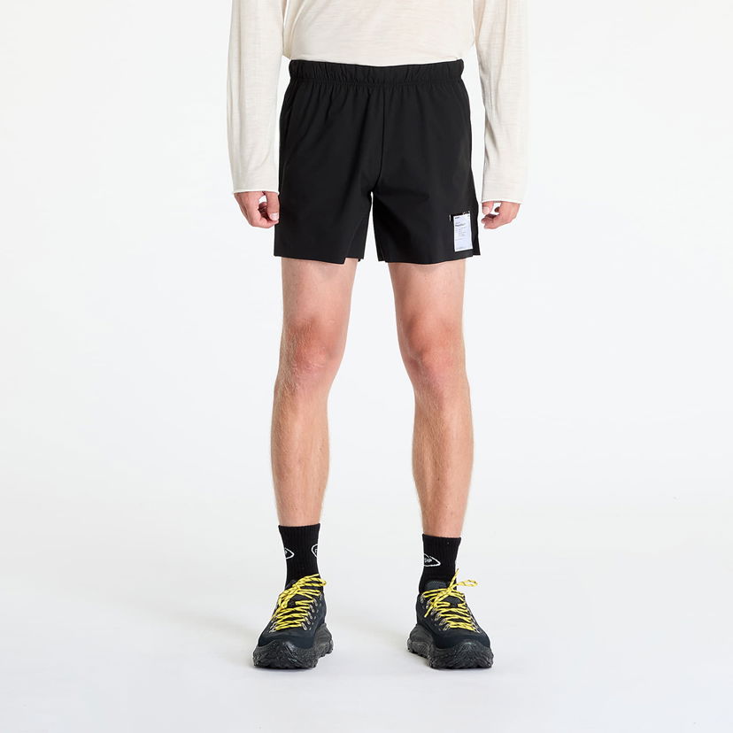 Shorts Satisfy PeaceShell 5 Unlined Shorts UNISEX Black Sort | 12008-BK