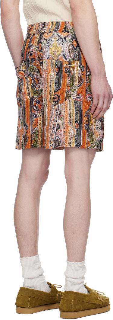 Shorts ISABEL MARANT Isabel Marant Paisley Vega Shorts Orange | SH0236HA-C2I08H, 2