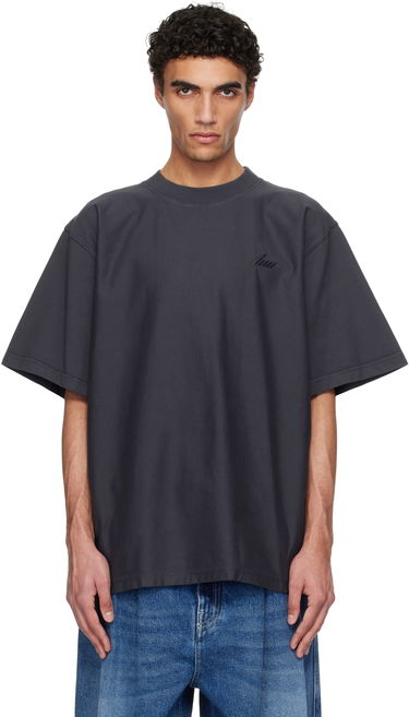 T-shirt HED MAYNER Hed Mayner Embroidered T-Shirt Grå | HMMA70007R-HA082A, 0