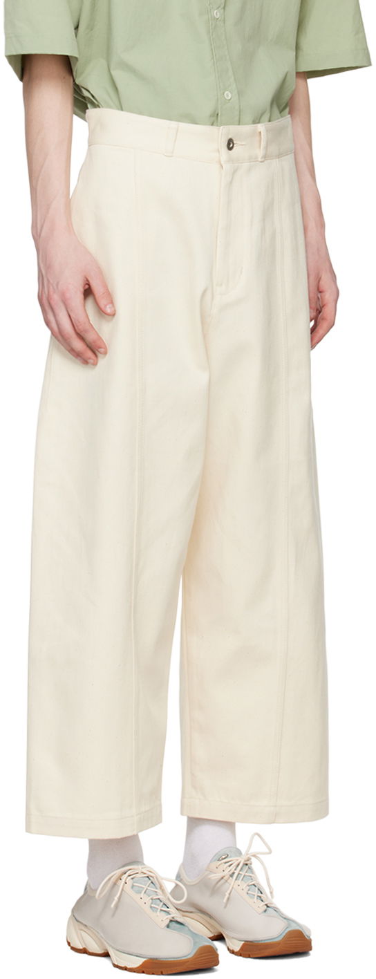 Bukser sage NATION Sage Nation Welt Jeans Beige | S083, 1