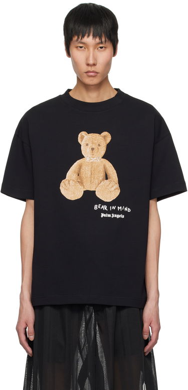 T-shirt Palm Angels Palm Angels 'Bear In Mind' T-Shirt Sort | PMAA001S25JER0051060, 0