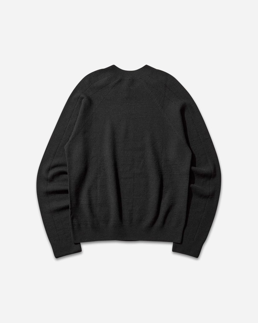Sweater Arcteryx Conic Wool Midlayer Crew Neck Raglan Sweater Sort | X000009734 BLACK