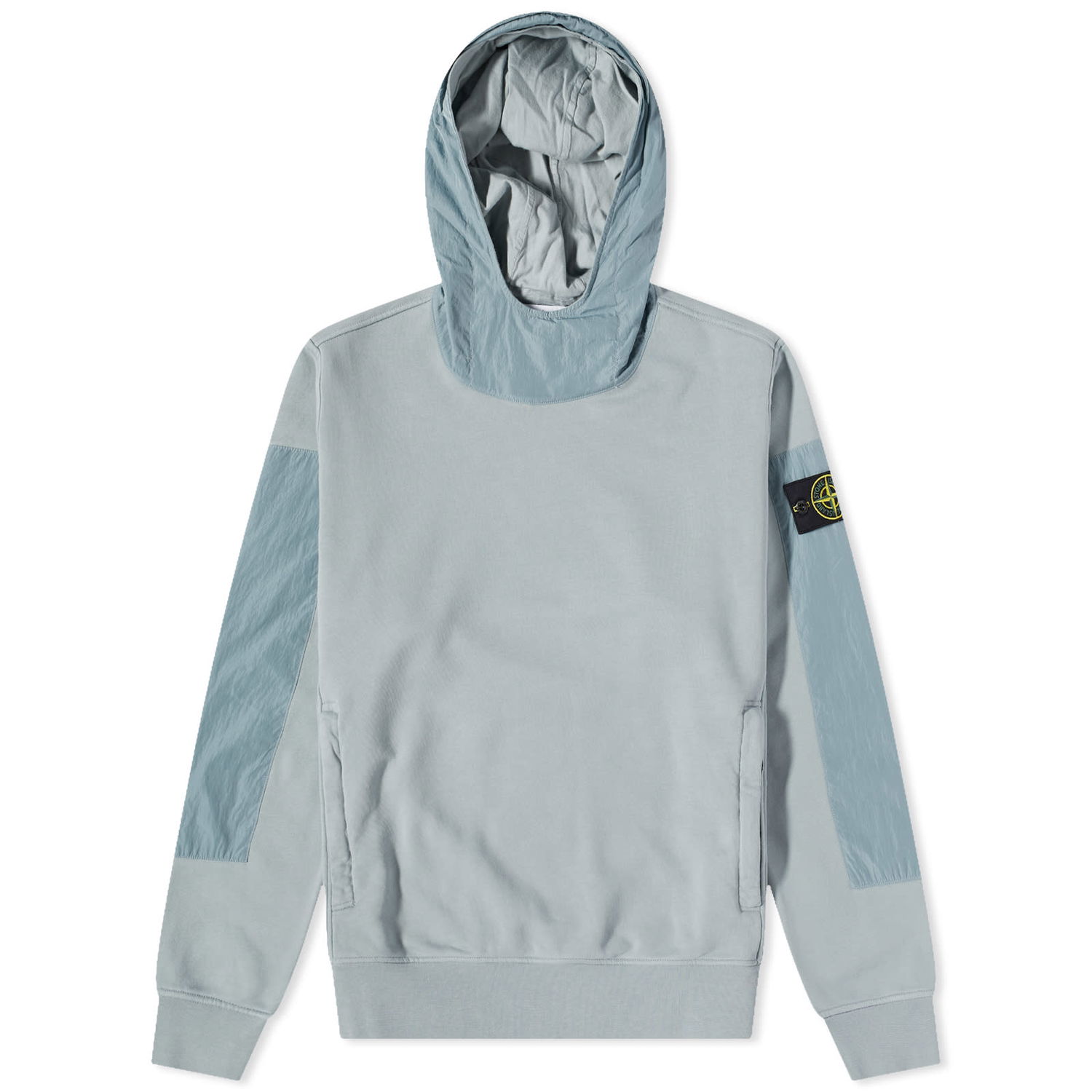 Sweatshirt Stone Island Nylon Hoodie Blå | 781563854-V0041, 0