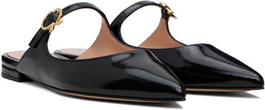 Sneakers og sko Gianvito Rossi Jane Ribbon Slide Loafers Sort | G95582-05RIC-NUI, 3