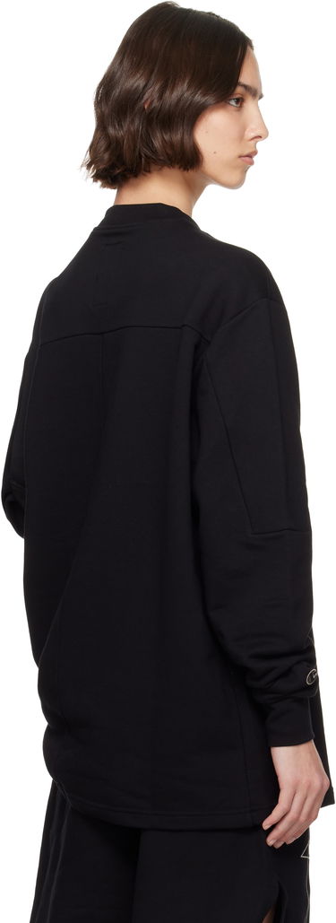 Sweatshirt Rick Owens Rick Owens Champion Edition Girdered Sweatshirt Sort | CW01E1671 CHFE, 2