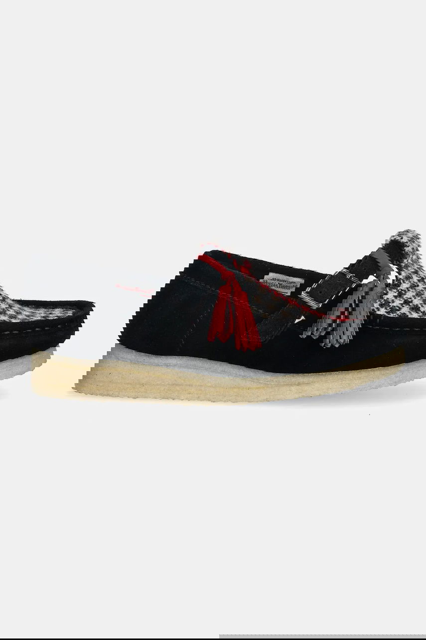Sneakers og sko Clarks Wallabee T-Bar Shoes Sort | 26183811, 1