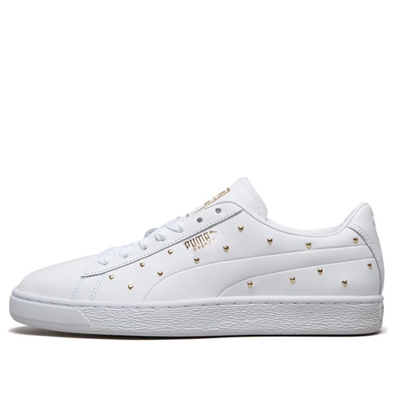 Sneakers og sko Puma Basket Studs Hvid | 369298-01, 0