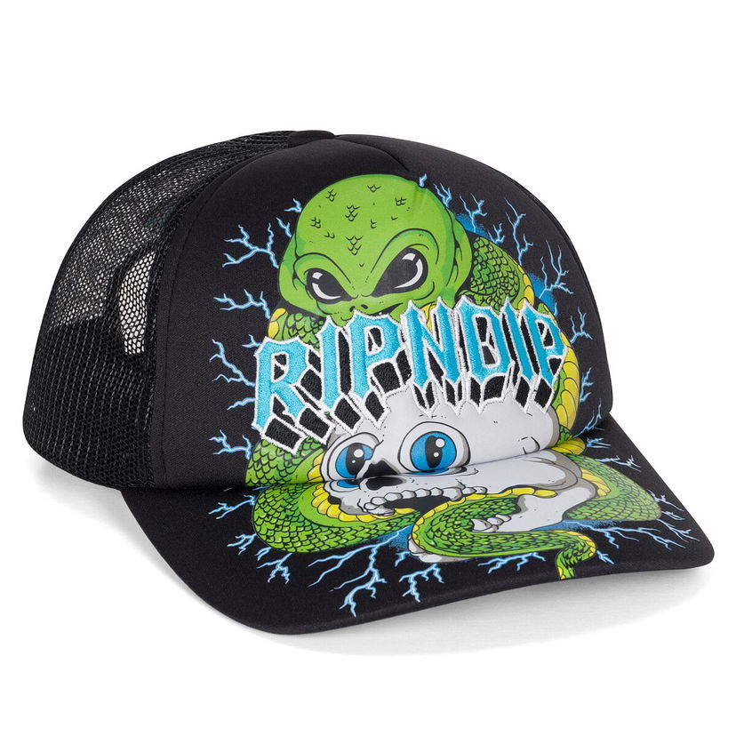 Hat RIPNDIP Rip N Dip Skull And Bones Trucker Hat Sort | RNDSUM25223