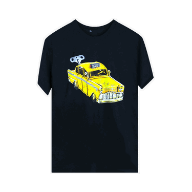 T-shirt Cactus Jack by Travis Scott Astroworld MSG Taxi T-Shirt Sort | 1945 1SS190103AMTT BLAC, 0