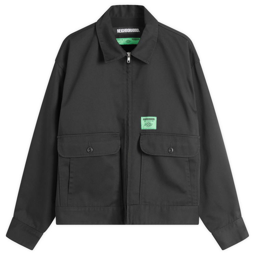 Jakke Neighborhood Dickies Zip Work Jacket Sort | 242VFDKN-JKM01-BLK