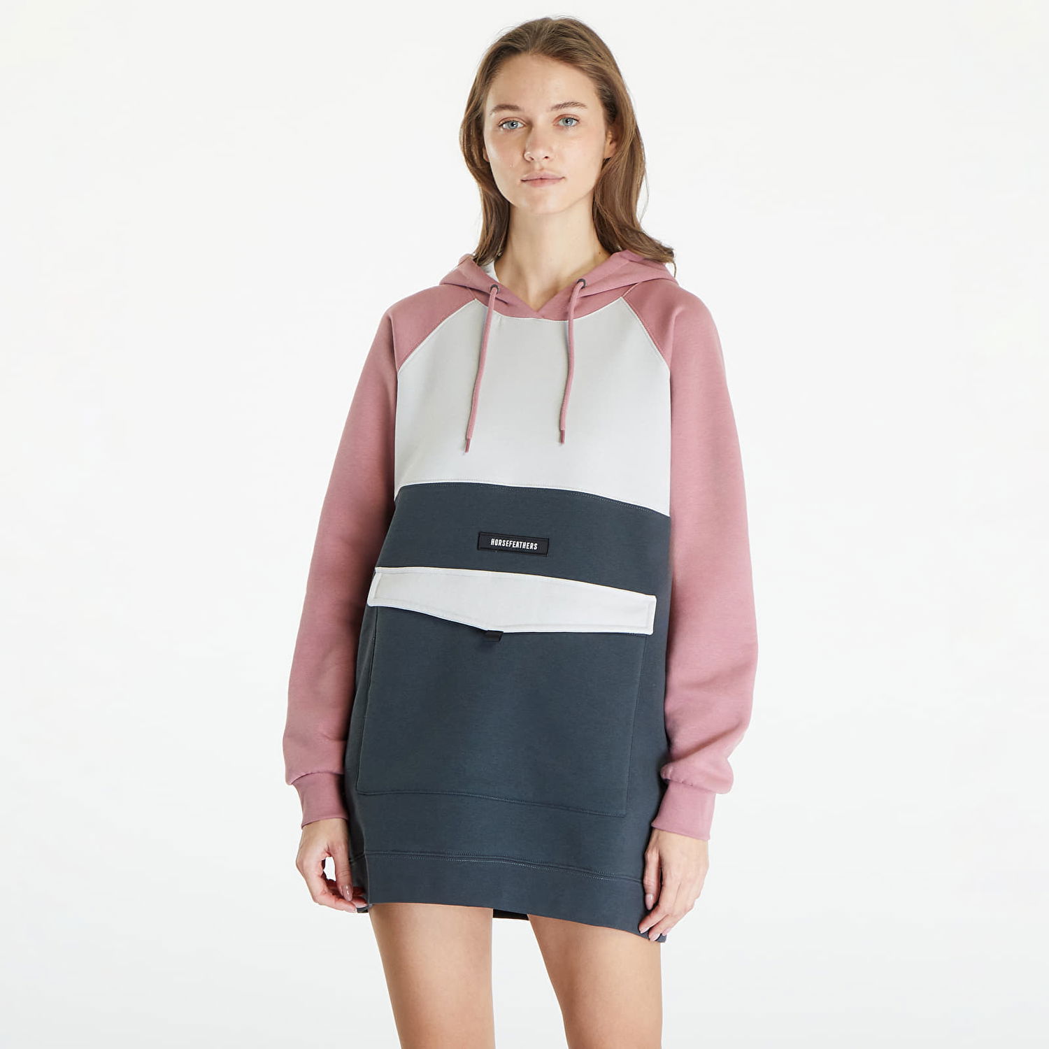 Sweatshirt Horsefeathers Luisa Sweatshirt Ash Rose Flerfarvet | SW902C, 0