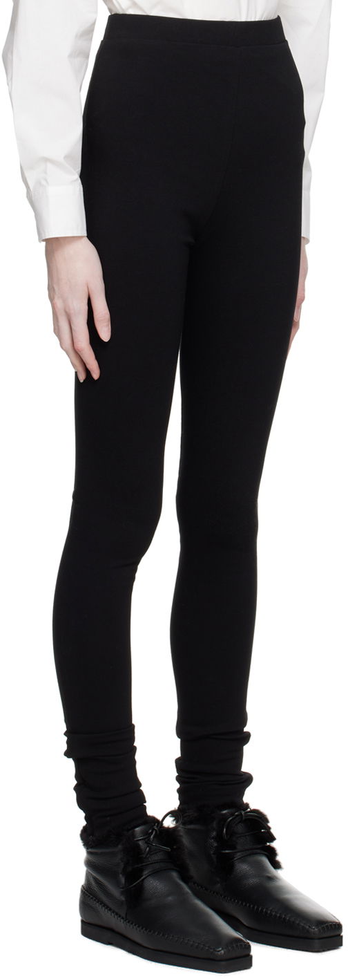Leggings TOTEME Zip Leggings Sort | 211-238-774, 1