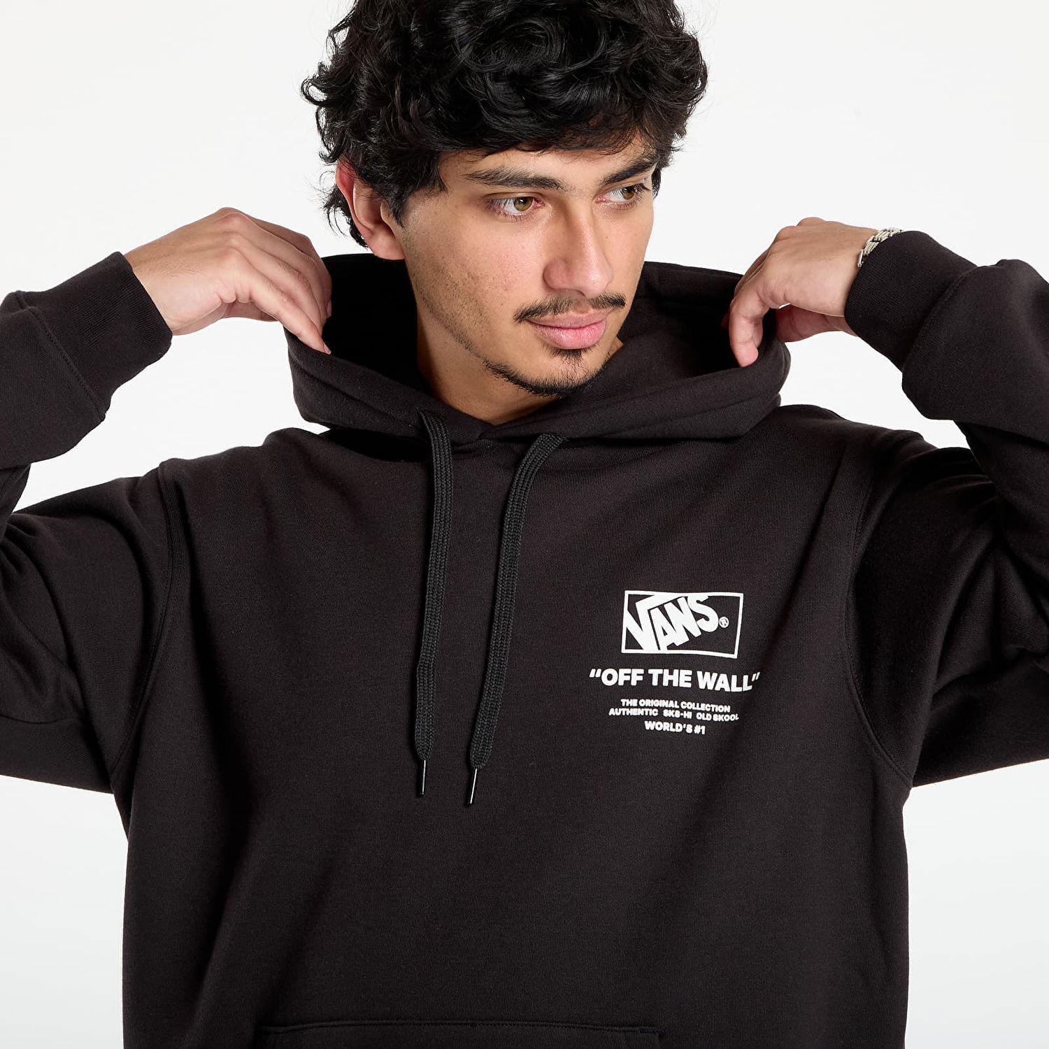 Sweatshirt Vans Vans Stockpile Pullover Hoodie Sort | VN000PGMY28, 1