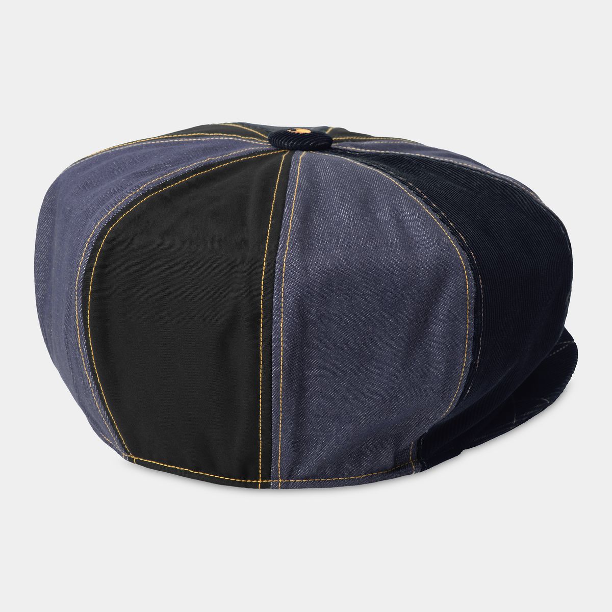 Kasket Carhartt WIP Nicholas Daley ND Ocean Cavern Paneled Mixed Fabric Baker Boy Cap Flerfarvet | I034906_2, 1