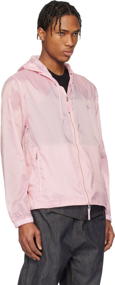 Vindjakke Courrèges Courrèges Hooded Windbreaker Jacket Lyserød | 125CMA198NY0043, 1