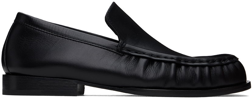 Sneakers og sko Dries Van Noten Dries Van Noten Leather Loafers Sort | WS242-1277-149