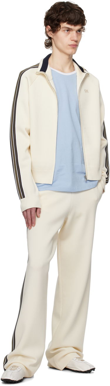 Joggingbukser Wales Bonner Wales Bonner Tide Track Pants Beige | US25KN35-KN05-100 BRIGHT RAYON, 3