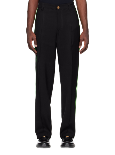 Bukser Versace Striped Sort | 1008113 1A06179