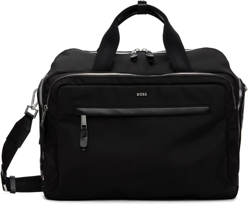 Skuldertaske BOSS Nylon Logo Hardware Duffle Bag with Detachable Strap Sort | 50548008