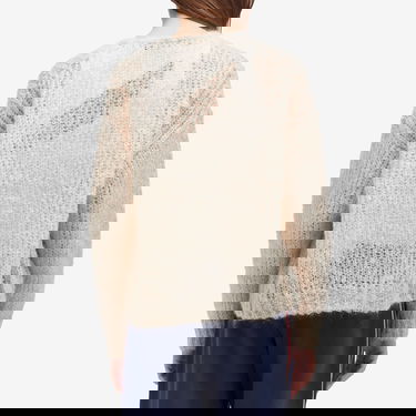 Sweater Max Mara Weekend Max Mara Pontiac Knitted Cardigan Beige | 2515341031600, 3