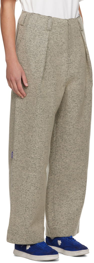 Bukser ADER ERROR Faded Wide Leg Trousers Grå | BMADFWBT0105GR, 4