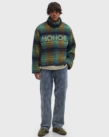Sweater Honor The Gift Robinson Plaid Fleece Jacket Grøn | HTG240462-GREEN, 1