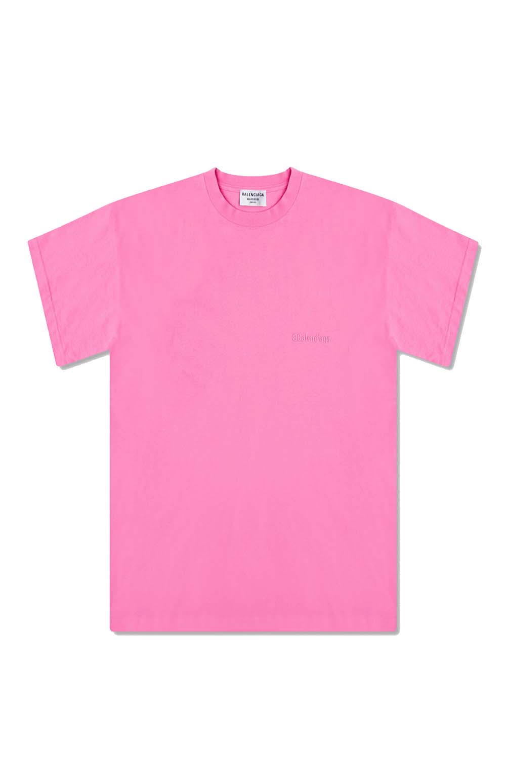 T-shirt Balenciaga Logo T-Shirt Lyserød | 612965 TJV87 5700, 0