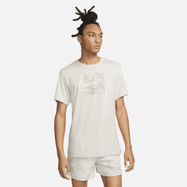 T-shirt Nike Dri-FIT Run Division Beige | DM5437-072, 0