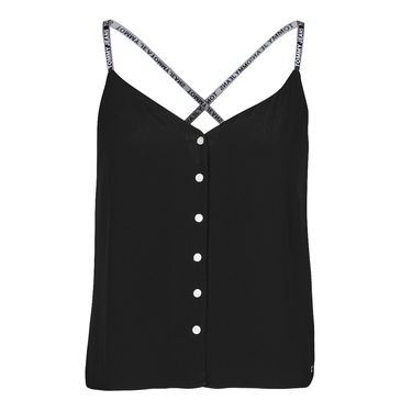 Tanktop Tommy Hilfiger CAMI BUTTON THRU TOP Sort | DW0DW09762-BDS, 0