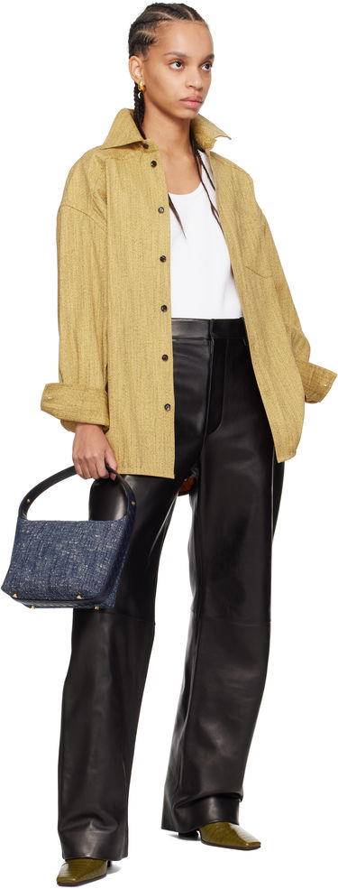 Håndtaske Bottega Veneta Bottega Veneta Wallace Shoulder Bag Mørkeblå | 815689 V52M2, 3